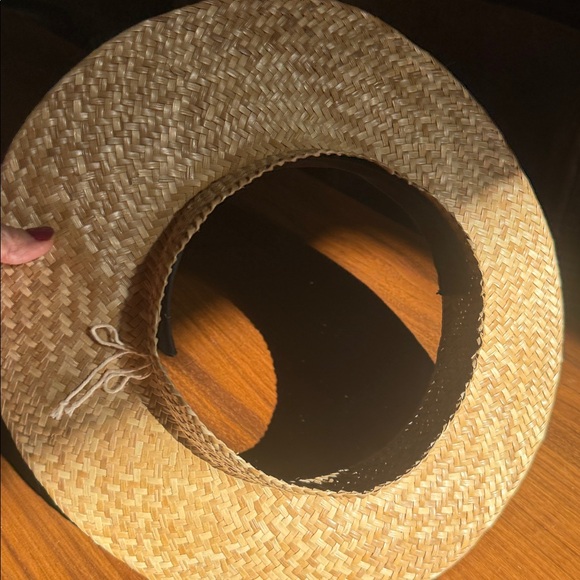 Lauhala HANDMADE Tan Straw Hat. Hawaiian. - Picture 2 of 4
